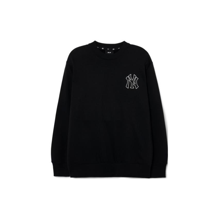 New MLB New York Yankees Sweatshirts Unisex Black 3AMTB0431-50BKS