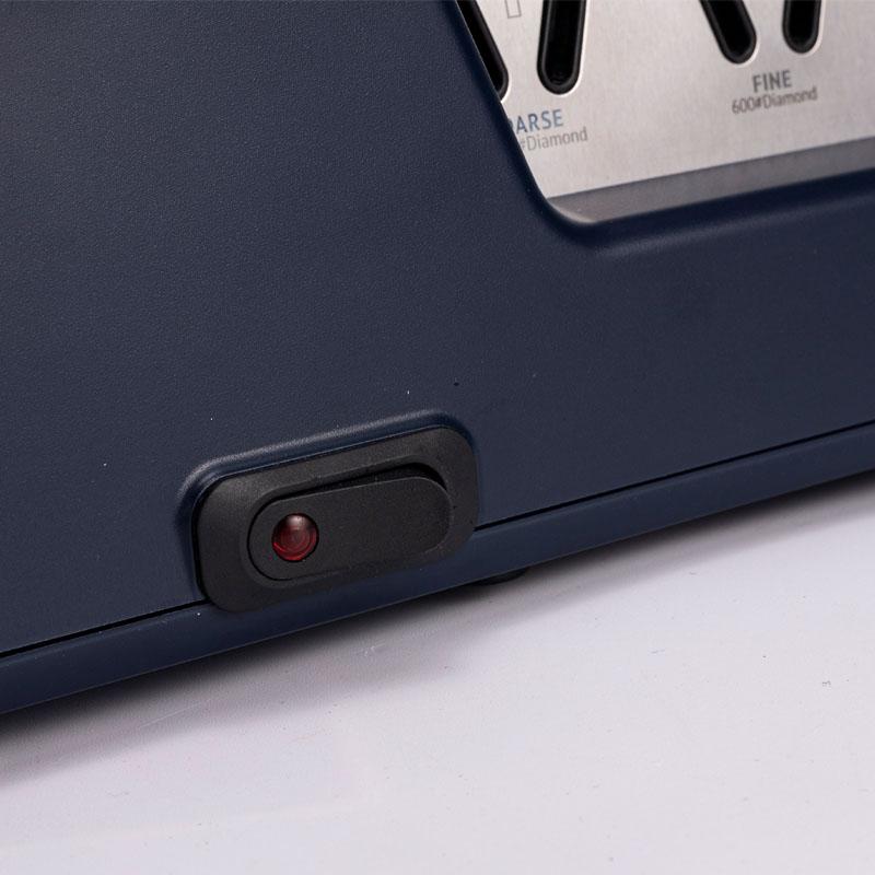 Ascuțitoare electrică de cuțite RISAM Noul sistem de ascuțire de actualizare Are lustruire profesională, piatră de ascuțit cu diamant, Gadget de bucătărie