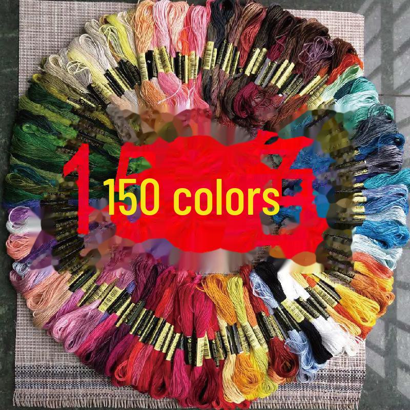 

8 м 6-ниточная полиэстеровая вышивальная нить, цвет 12-447 для вышивки крестом и рукоделия