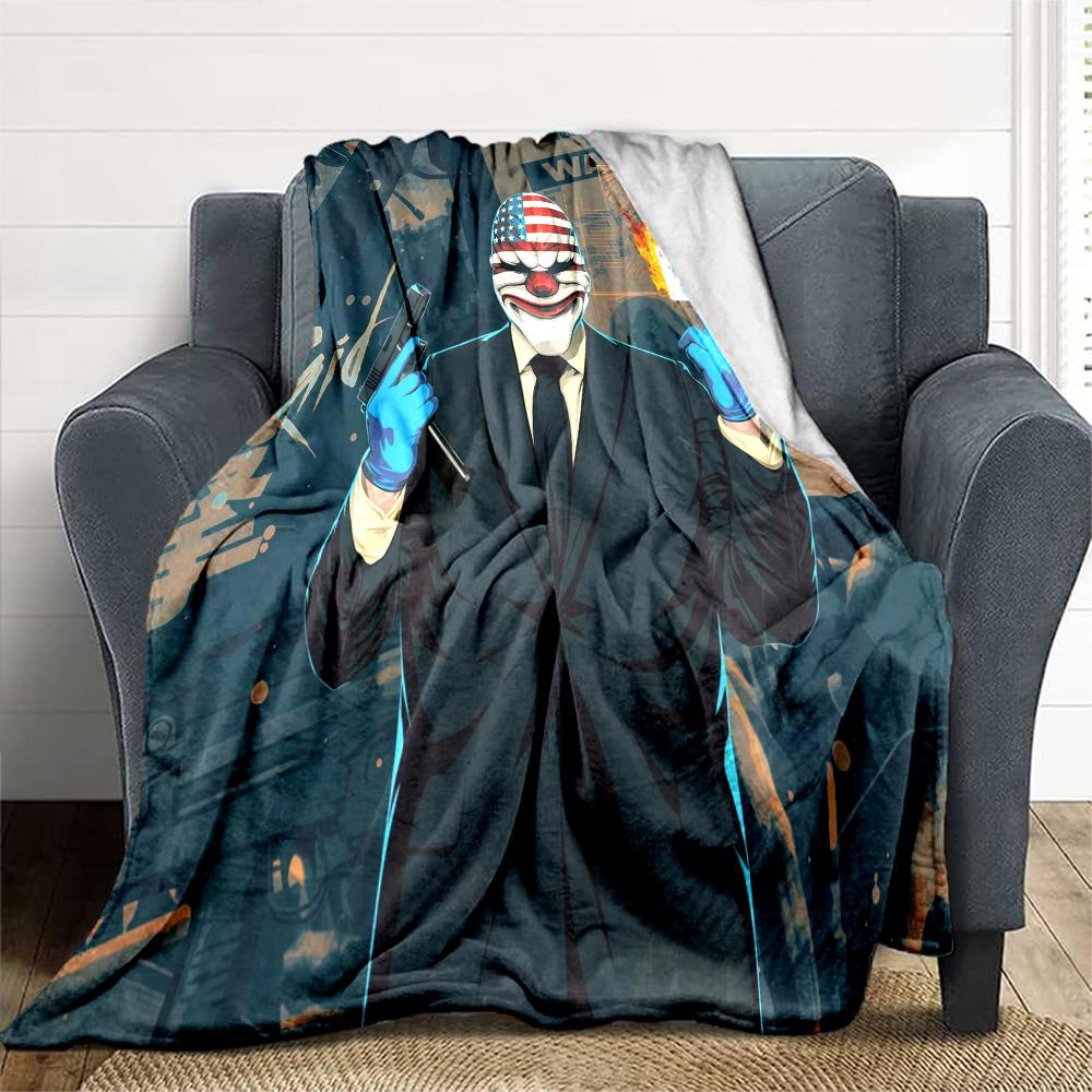 Payday Flannel Blanket, High quality Comfortable for All Seasons, Home Decor, Warmth and Comfort
