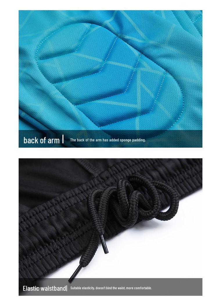 Herren Langarm Torwart Trainings- und Spiel Fußballtrikot