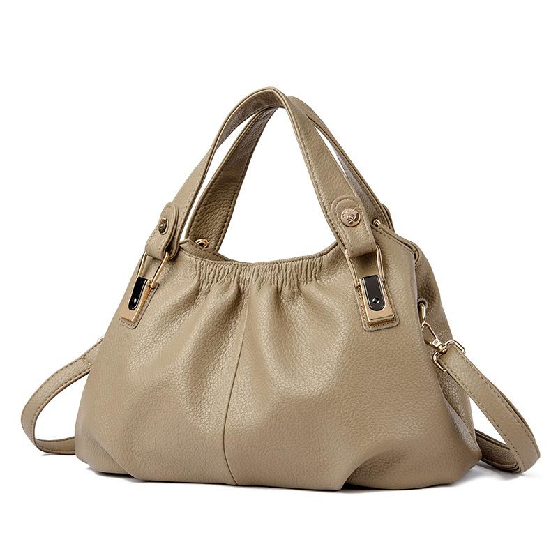 

Bag Women s 2025 New Versatile Casual Lazy Cloud Bag Large Capacity Handbag Commuter Shoulder Messenger Bag хаки