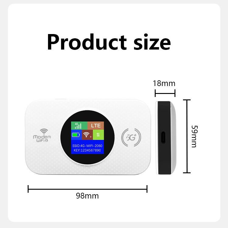 Middle East 4G LTE MiFi Portable WiFi 6 Router