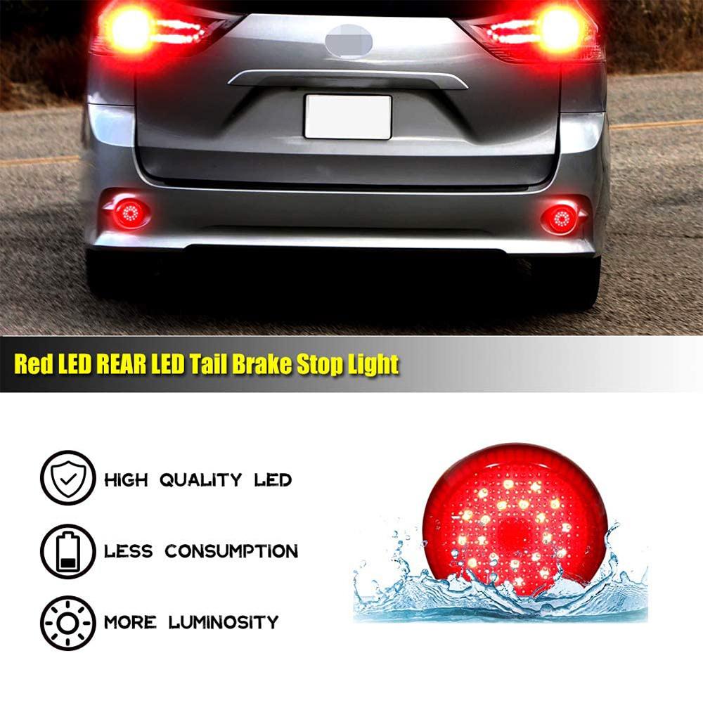 LED Tail Rear Bumper Reflector Lights 8191002040 For Toyota Scion iQ xB Corolla