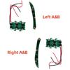 A Full Set Inner and Outer Tail Light Repair Chip Boards 7162209 7162210 for BMW X3 E83 LCI 2007 2008 2009 2010 7162213 7162214