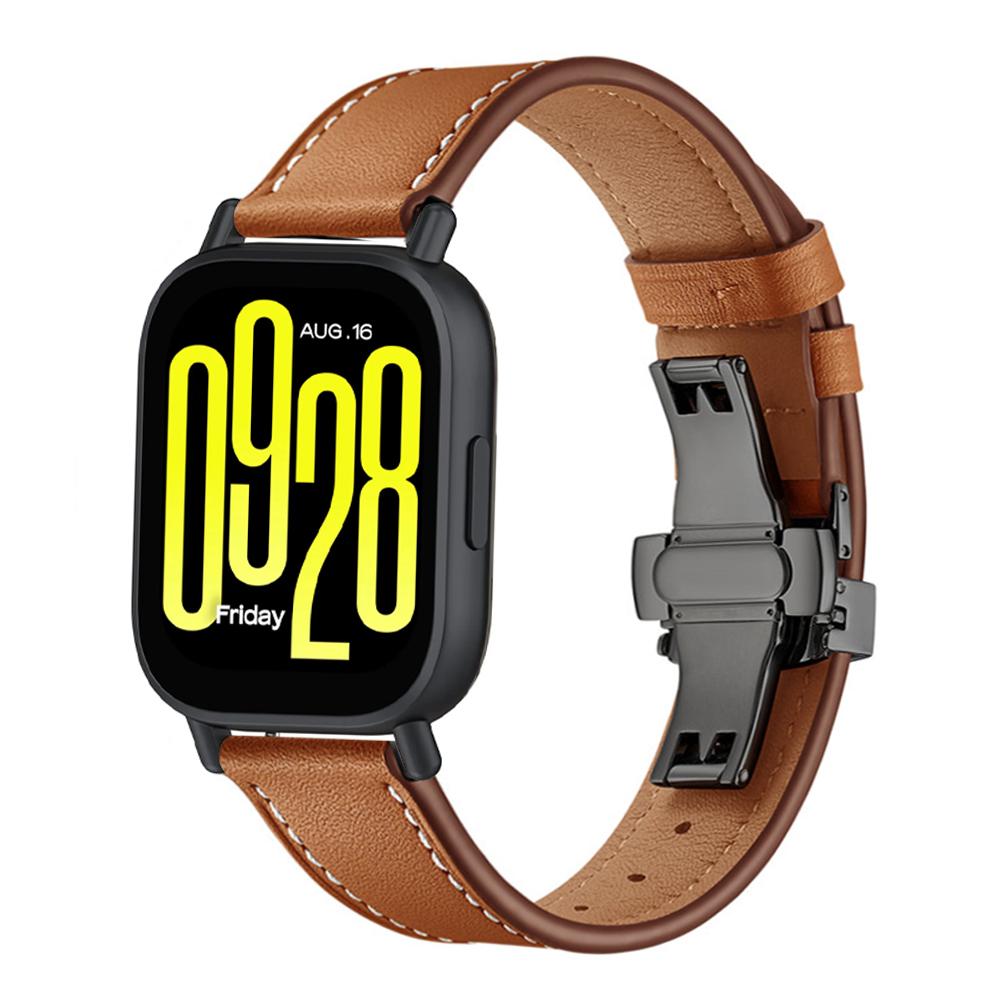 Lederarmband für Redmi Watch 5 Lite/Active Armband Zubehör Ersatz Handgelenkgurt Armband correa Redmi Watch 5 Active Armbänder