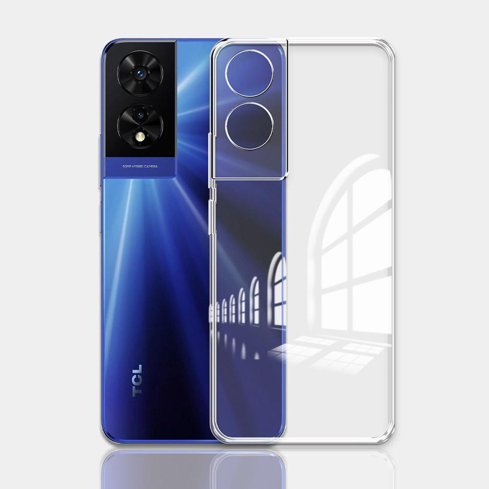 Für TCL 505 Hülle Klar Weiches Silikon TPU Handyhülle Für TCL 501 Transparent Stoßfest Coque auf TCL505 /TCL501 Funda
