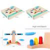 Wooden Balance Scale Toy For Children Educational Science Experiment Kids Learning Gift
