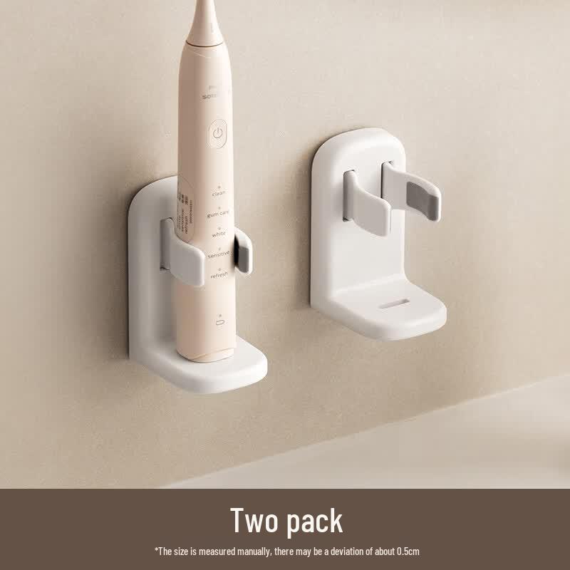 No-Drill Wall-Mounted Electric Toothbrush Holder