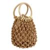 Woven Bag Net Bag Wooden Miss Mini