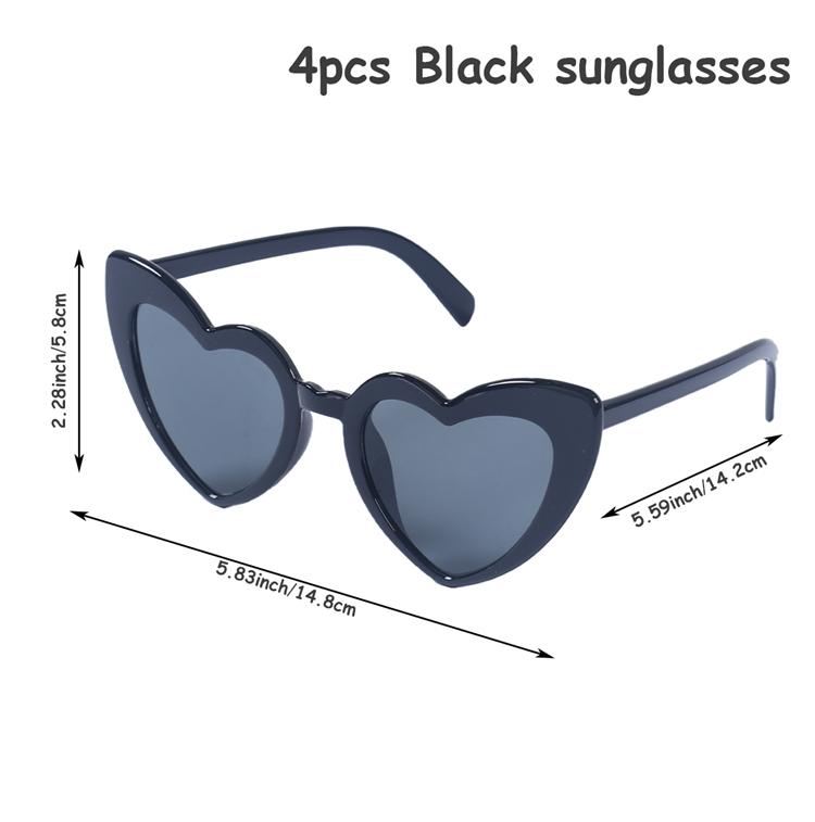 

Солнцезащитные очки в форме сердца Очки Защита UV400 Свадебный Декор для девичника Товары для девичника Невеста Подарок подружке невесты Очки