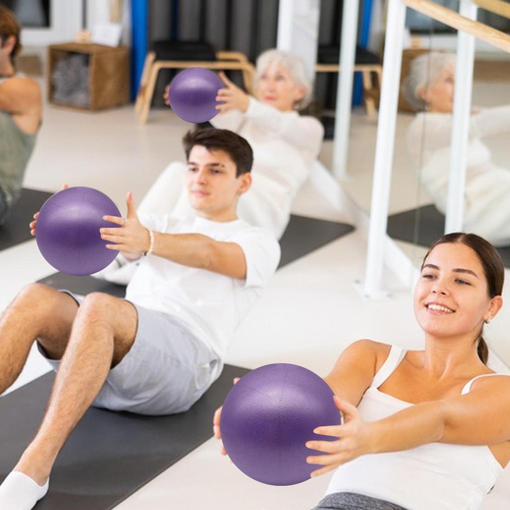 Small Yoga Ball Inflatable Gym Ball Yoga Equipment For Thigh Leg Arm Abdomen Butt Belly Training Fitness Rehabilitation Spa