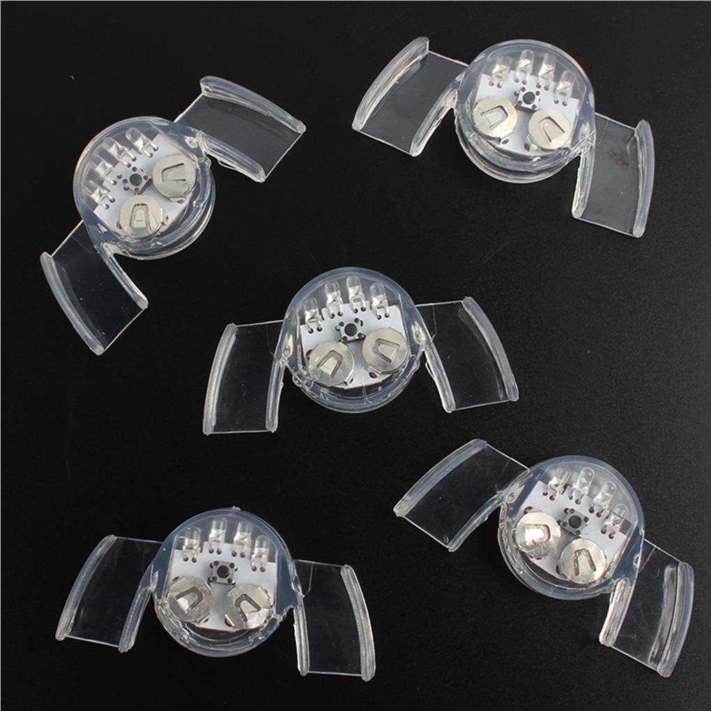 Mundschutz LED Leuchtender Dental Grind Stopper Schlafhilfe Schienenschalen Schutz Beseitigt Schnarchen Mundstück Bruxismus Partybedarf