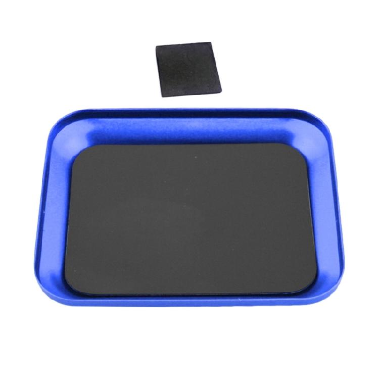 Red Magnetic Screw Tray Aluminum Efficient Magnetic Parts Tray for Long Service  Use for Organizing Small Hardware Pieces
