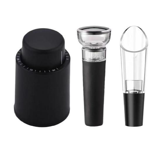 Wine Bottle Stoppers Vacuum Wine Stopper Stainless Steel Wine Savers Vacuum Pump Corks Keep Wine Really Fresh 5