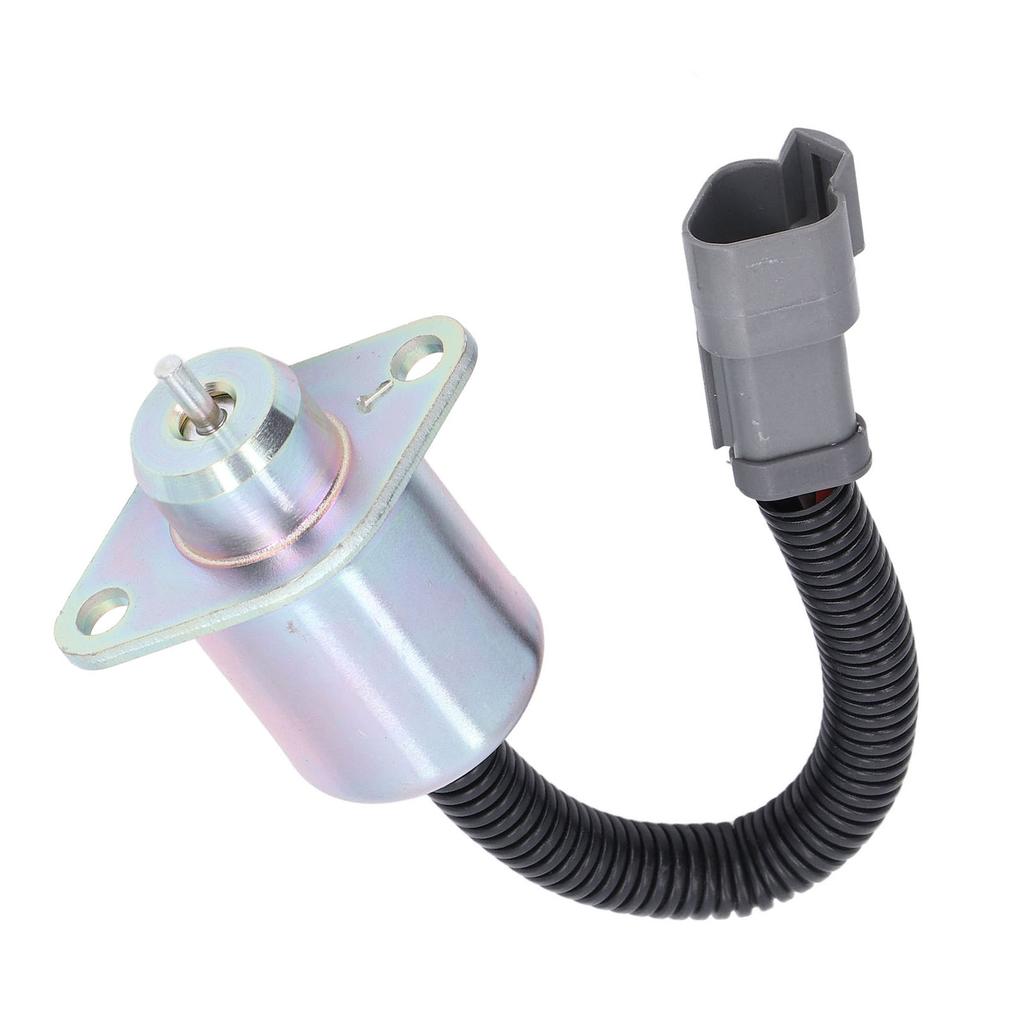 Fuel Shut Off Solenoid Stop Solenoid Valve 2848A278 Replacement for Perkins CAT 216 226 236 246 Skid Steer UB704 Engine