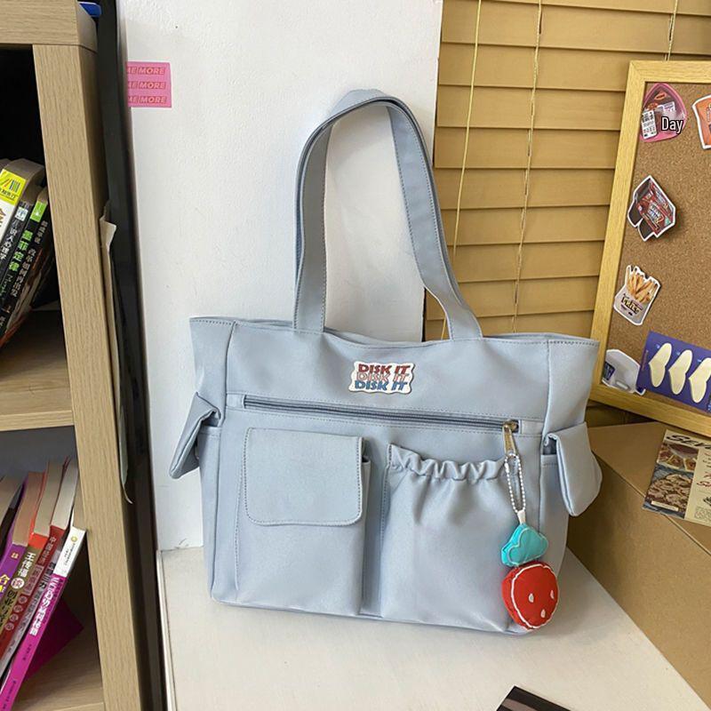 Fashionable Lightweight Mom and Baby Tote Bag with Multi-Compartment Design