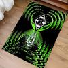 1pc Borussia Monchengladbach Logo Print Area Rug - Soft,Washable Non-Slip Indoor Mat for Office Chairs,Living Room,Home Office Decorative Rug