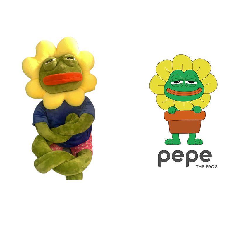 Super Soft Pepe The Frog 80cm Plush Toy For Hugs And Fun