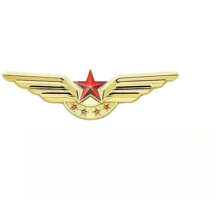 3D Metal Angel Wings Five-star Decoration Car Sticker Car Logo Military Emblem Modified Body Sticker Scratch Sticker
