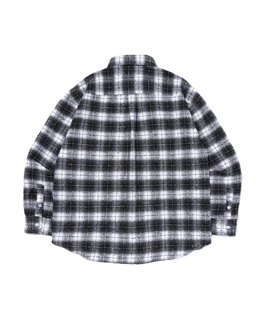 OTHERFITS Plaid Warm Check Shirt (Black)