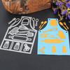 Delantal Utensilios de Cocina Troqueles de Corte de Metal Plantilla Álbum de Recortes Tarjeta de Felicitación Herramienta DIY
