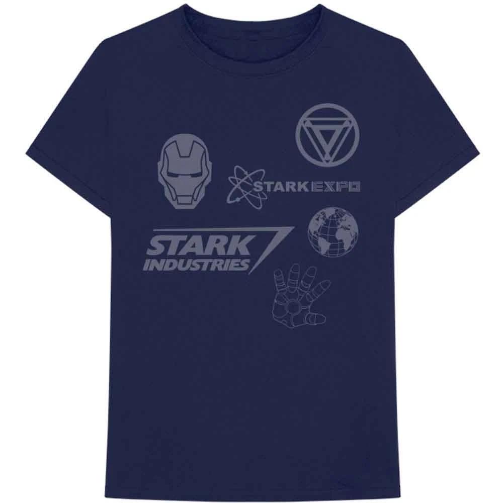 Blue Comics Iron Unisex Stark Expo Unisex Tshirt L