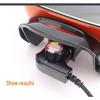 Electric Cooker Power Cord Plug & Socket for 5L Hot Pot with Temperature Control Coupler.