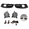 Car LED Fog Lights Fog Lamp For Toyota Corolla 2004 2005 2006 an Version Harness Wiring Cover Grille Halogen