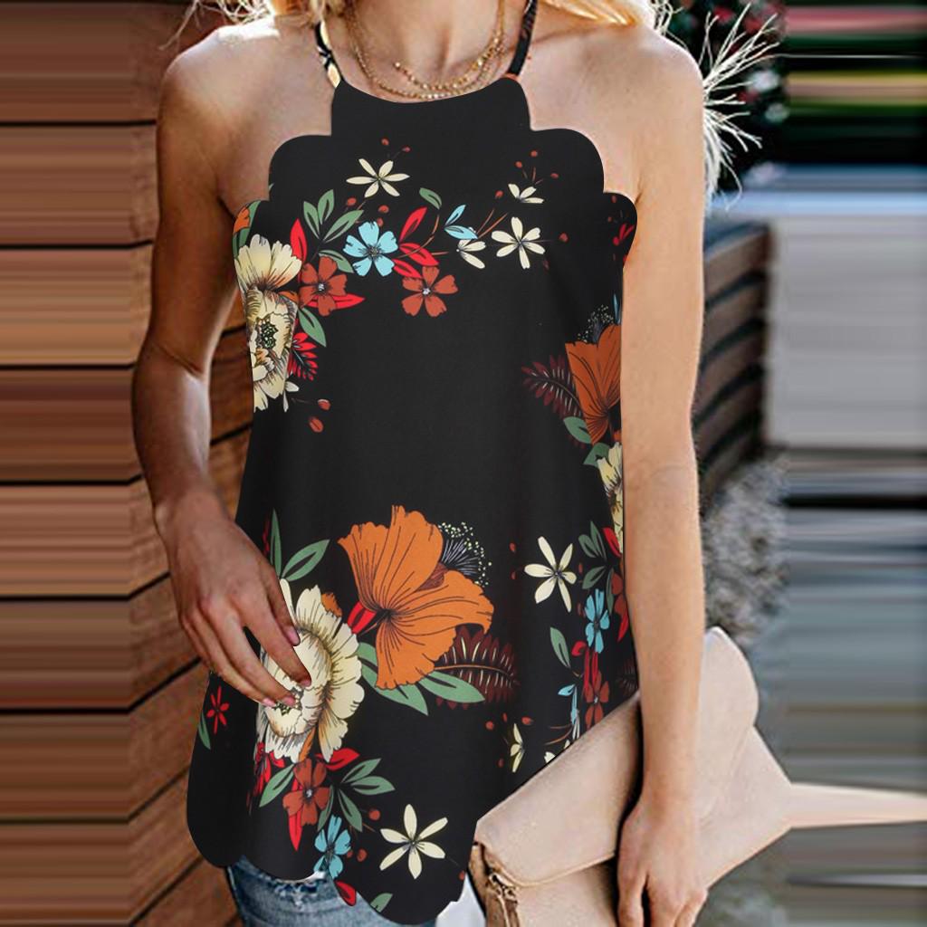 Buy Womens High Neck Tank Tops Blouses Casual Sleeveless Shirt at