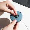 Portable Travel Cable Organizer & Cord Holder with Winding Clips