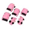 Kids Protective Gear Set Adjustable Kids Knee Elbow Pads Wrist Guards with Drawstring Bag for