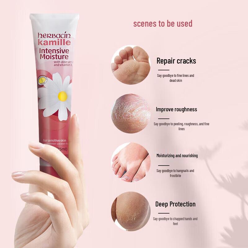 Herbacin Little Chamomile Deep Moisturizing Hand Cream