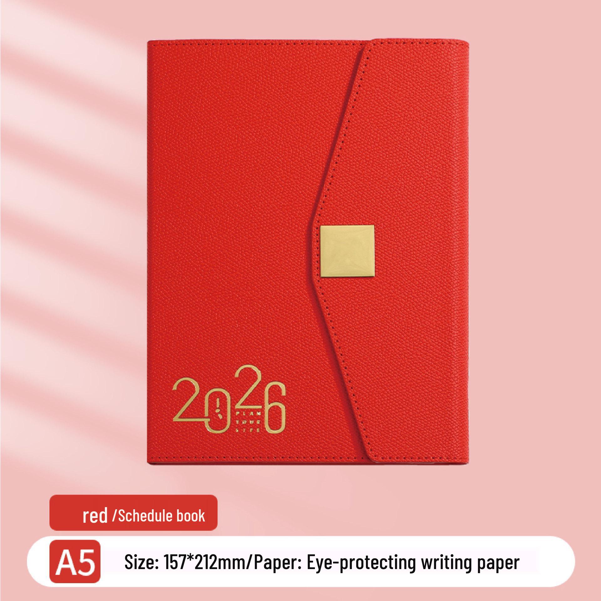 

В наличии 2026 Испанско-английский планер формата А5 Набор подарочной коробки на 365 дней English