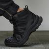 Rotating button Men Safety shoes Non-slip Work Boots Steel toe shoes Puncture-Proof Security Boots Protection Shoes Men Boots