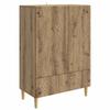 Sideboard Artisan Oak 66 X 34.5 X 95 Cm Particle Board