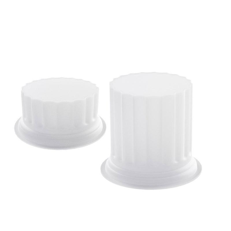 DIY Concrete Crafts Mould Roman Column Candle Silicone Mold 3D Cylinder Molds