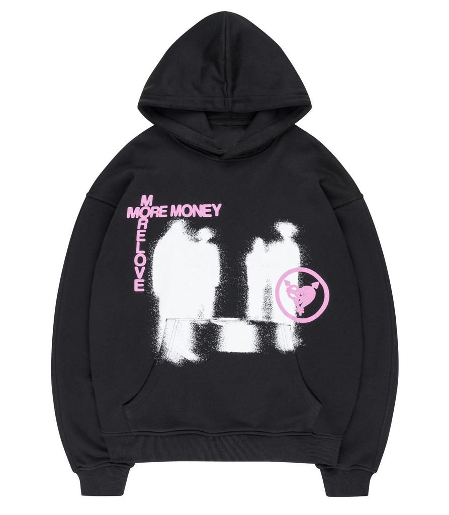 Unisex American Vintage Hip Hop Hoodie Buchstabenaufdruck Y2K Locker Lässig Kapuzenpullover Männer Frauen Harajuku Oberteile