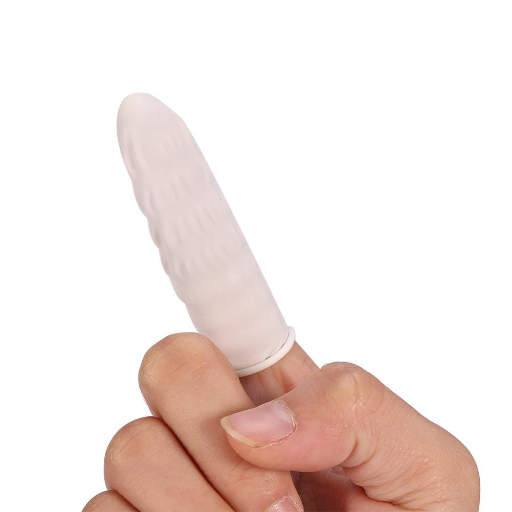 100PcsCelsiusBag Disposable Anti Static Protective Rubber Finger Cots Tattoo Nail Art Accessory