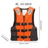 Life Vest for Adults Sturdy Kayaking Jacket Rafting Outdoor Water Sports XL orange