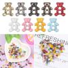 20PCS Cute Mini Decor Buttons Metal Buckles Bear Button DIY Doll Clothes Tiny Craft buttons Clothing Sewing Accessories