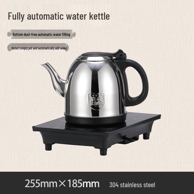 Automatic Electric Tea Brewing Kettle with Built-in Teapot and Stand
