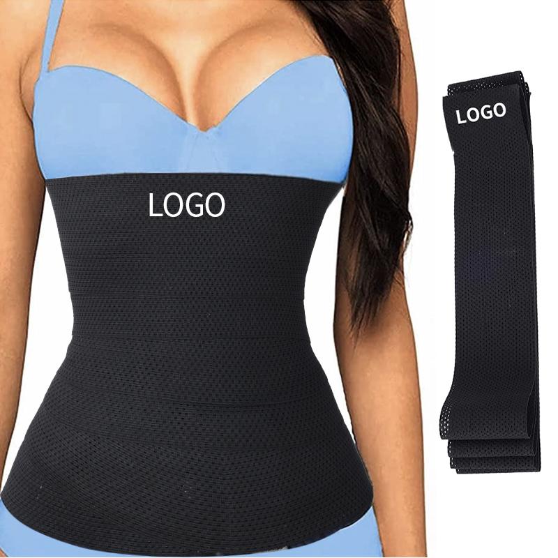 HOT SALE Elastic Band Tummy Wrap for Weight Loss Flat Belly Dolly Stomach Belt Body Shaper Waist Trainer for Women