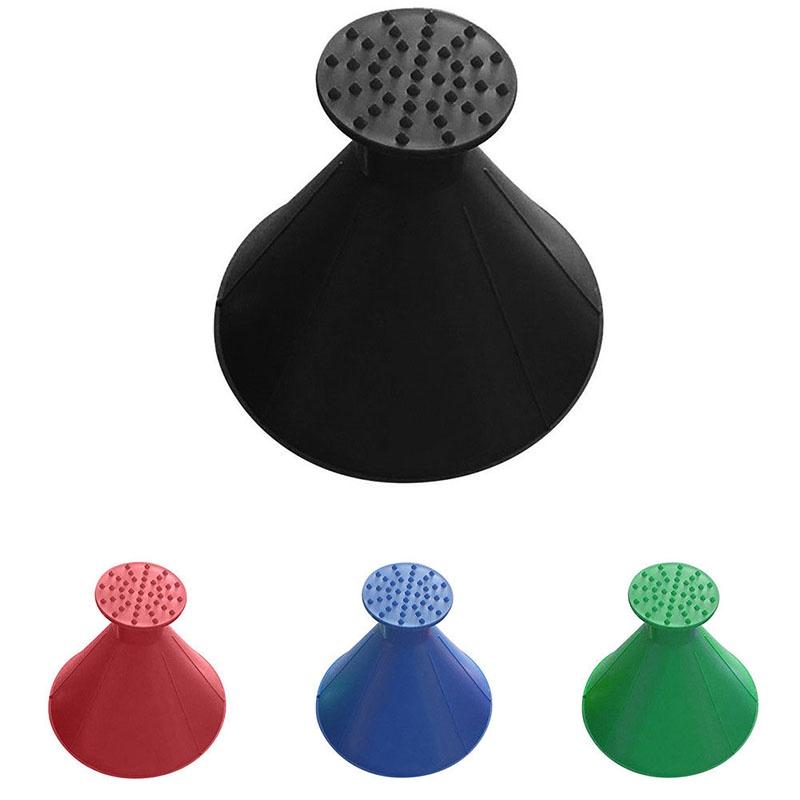 Ice Car Windshield Scraper Tool Cone Shaped Outdoor Round Funnel Remover Snow
