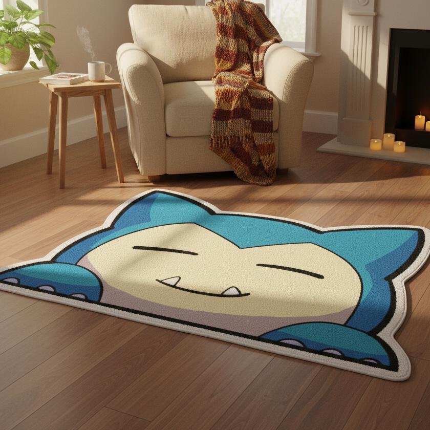 

Anime Rug Pokémon Ball/Charizard/Kirby/Pikachu Rug/Carpet,Pet Mat,Soft Floor/Foot Mat,Soft Decorative Blanket,Game Mat 60cm