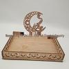 2022 Wooden Holiday Ornaments Table and Dessert Tray Decorations