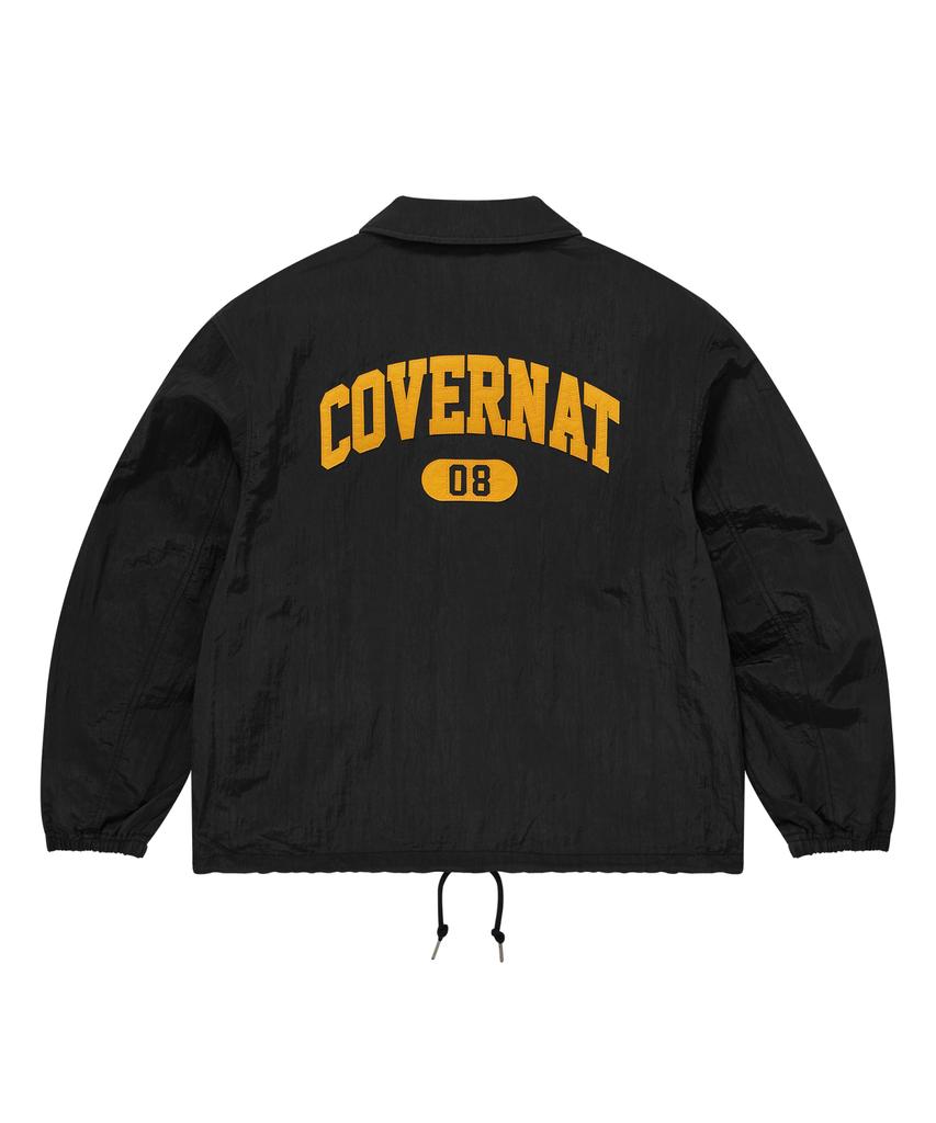 COVERNAT C Logo Coach Jacket New Black