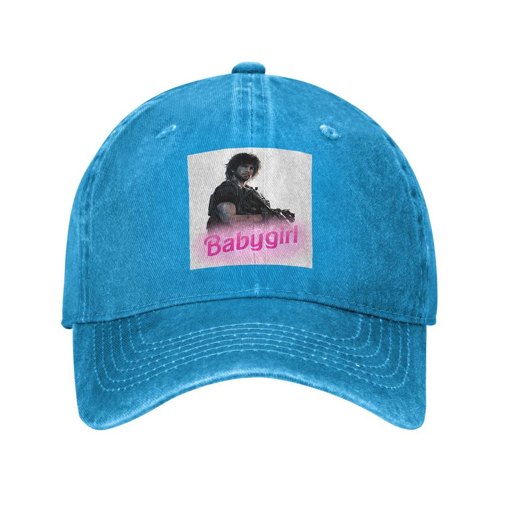 Unisex Baseballkappen Carlos Oliveira Babygirl Denim Outdoor Baseballkappen Hip Hop Kappe Casquette