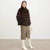 Sable fur coat Russian sable short coat thickened fur women's clothes stand-up collar farmer's new