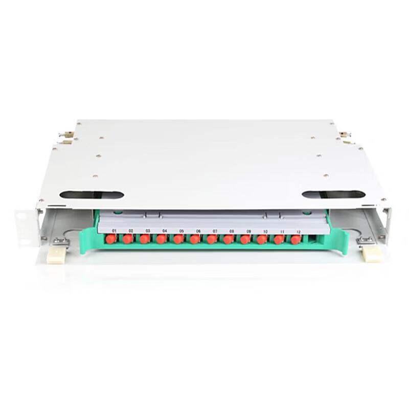 ZEROTURE 12-Core FC Single-Mode Fiber Optic ODF Rack